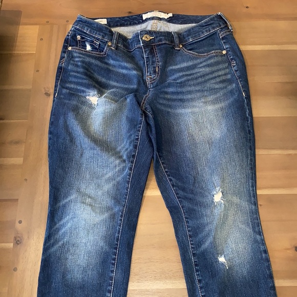 - Torrid Boyfriend Jeans Raw Hem Size 12 - Picture 2 of 6